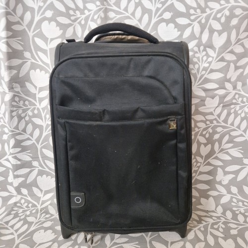 Black antler small suitcase - black,