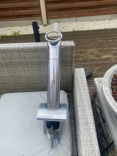 Chrome metal beer pump tap - chrome,