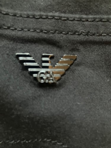 Armani jeans mens black chinos - armani,