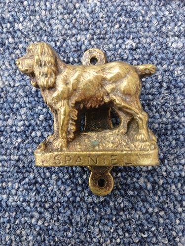 Vintage cocker spaniel brass - vintage,