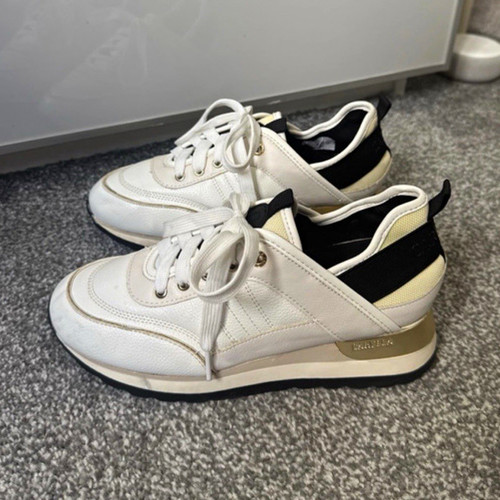 Carvela beige low top lace - carvela,