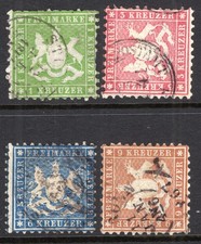 WURTTEMBERG 1863 / GERMAN