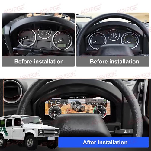 Instrument car lcd dashboard - lcd,