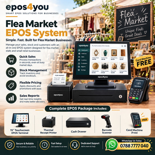 Flea market epos system touch - market,
