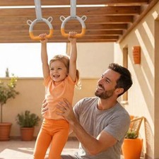 With Straps Gymnastic Rings