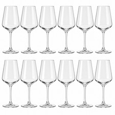 Set of 12 Clear Wine Glass