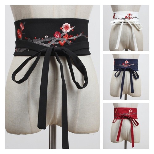 Japanese obi belt floral - japanese,