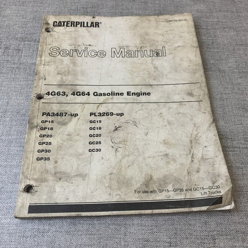 Caterpillar service manual - caterpillar,