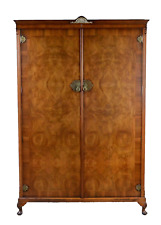 ANTIQUE CIRCA 1940'S BURR WALNUT LARGE WARDROBE / DRESSING TABLE AVAILABLE