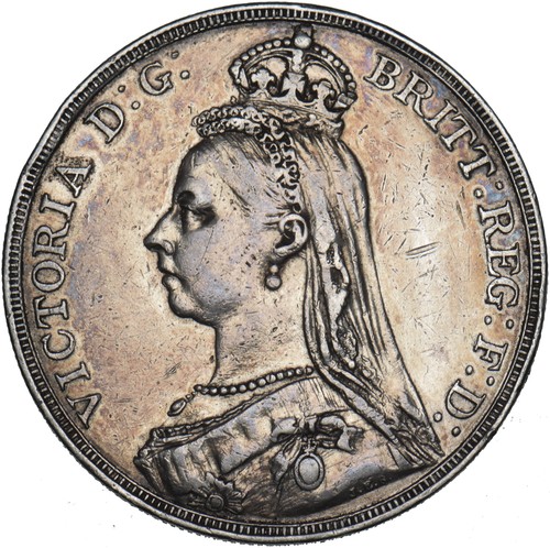 1889 crown victoria british - crown,