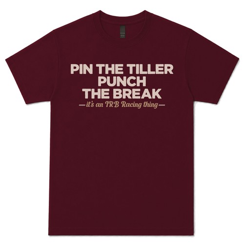 Pin the tiller punch - the, tiller,