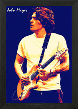 John Mayer playing guitar, pop