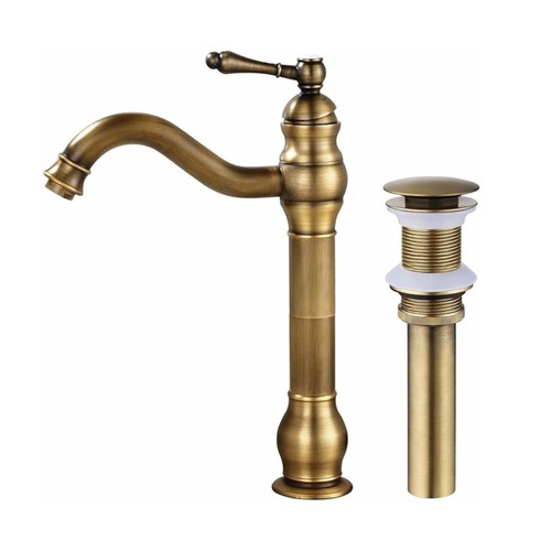 Bathroom sink tap antique - bathroom,