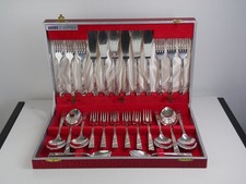 Viners Silver Rose Cutlery Set