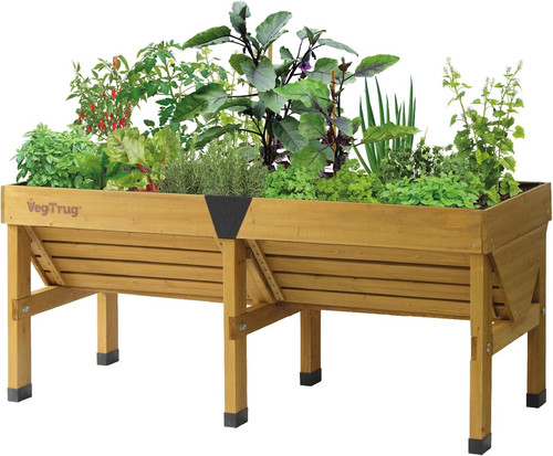 Cedar raised garden - cedar, planter