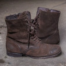 All Saints Leather Boots Mens