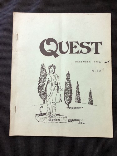 Quest magazine vintage - quest,