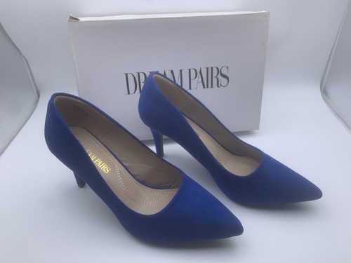 Ladies royal blue shoes 3 - ladies,