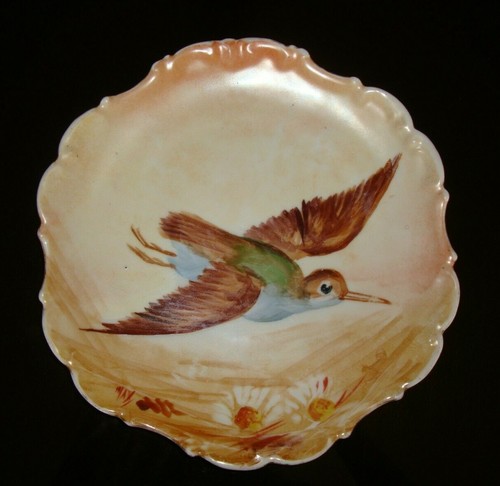 Limoges flambeau hand painted - hand,