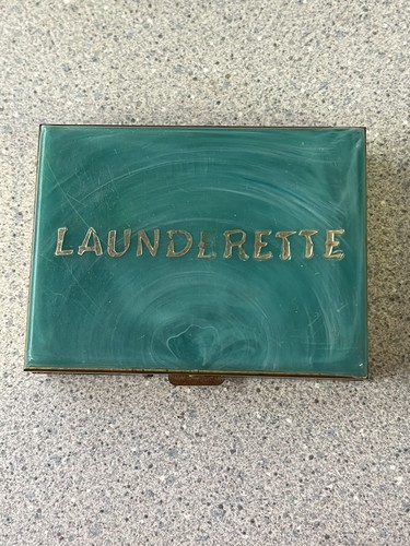 Vintage blue celluloid pocket - vintage,