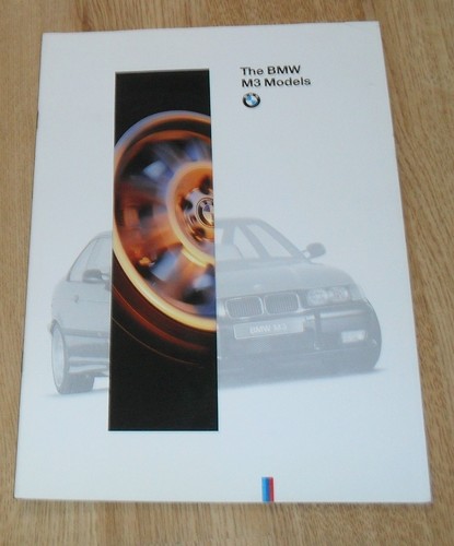 Bmw brochure 1995 e36 - bmw,