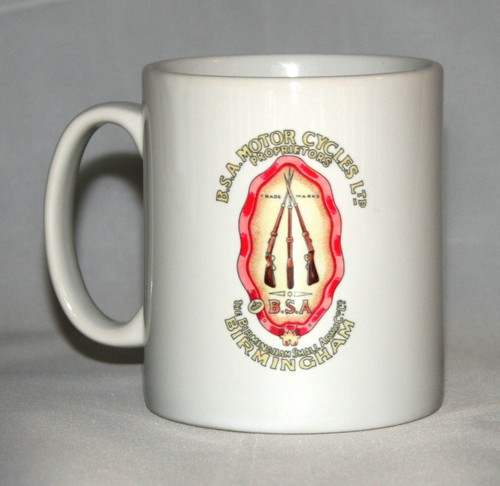 Motorbike mug bsa - bsa, gold