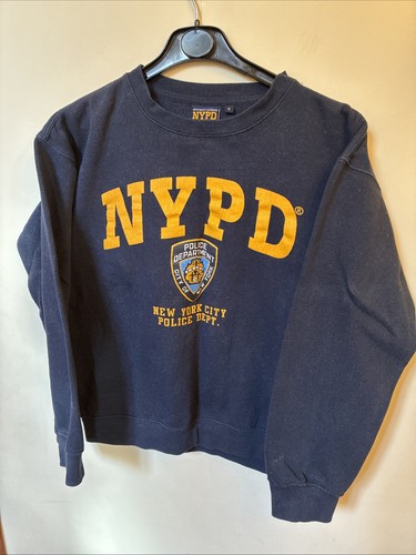Nypd sweatshirt blue size - nypd, sweatshirt.