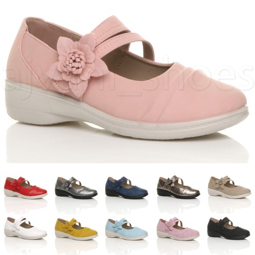 Womens ladies flat grip - , sole