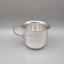 Antique Sterling Silver Mug by Adie Brothers Ltd Birmingham 1924