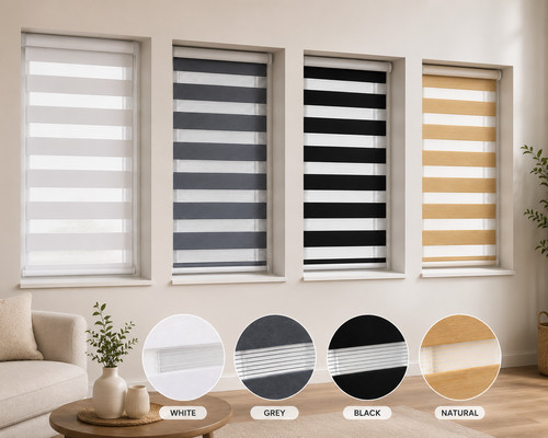 Day and night zebra - night,