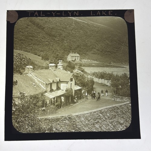 Antique magic lantern slide - antique,