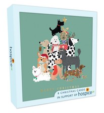 Box Of 8 Christmas Dogs