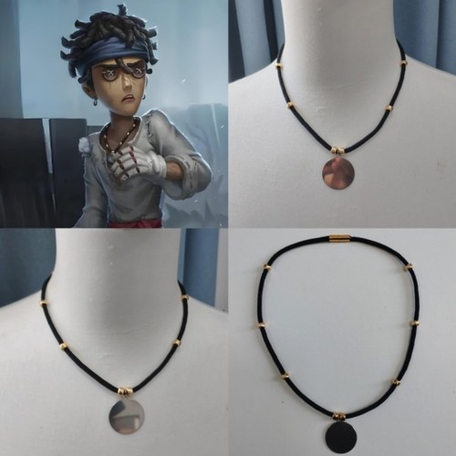 Identity hitter cos necklace - v,
