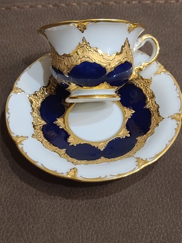 Antique meissen porcelain cup - porcelain,
