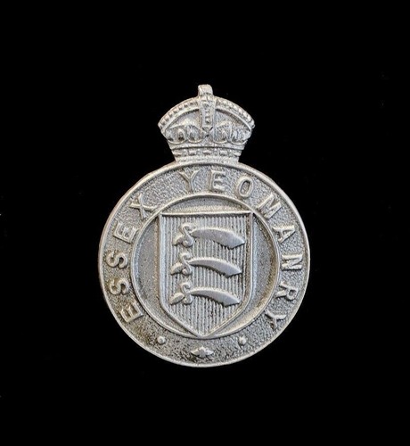 Essex yeomanry cap - yeomanry, badge