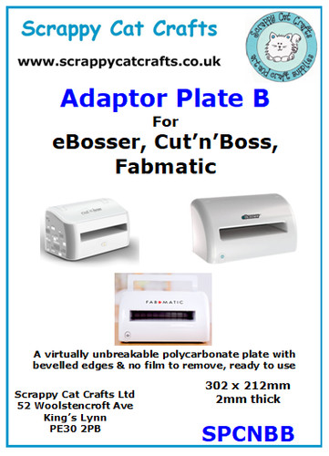 Adaptor plate scrappy - plate, cat