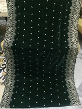 Embrioded Velvet shawl premium