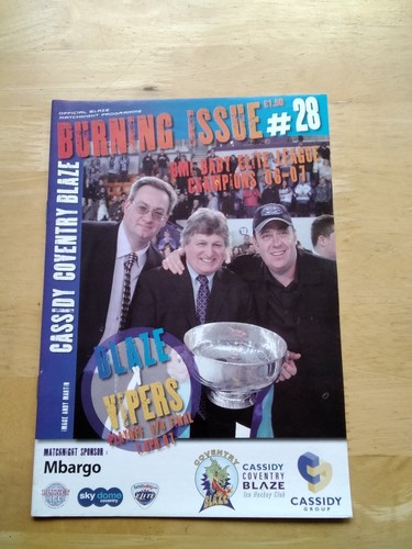 2006 coventry blaze v - coventry,