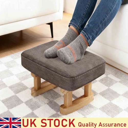 Wooden small footstool - small,