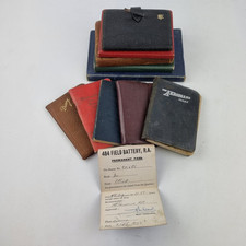Collection Of WW2 Wartime Diaries Belonging To R N F Elliot 484 Field Battery RA