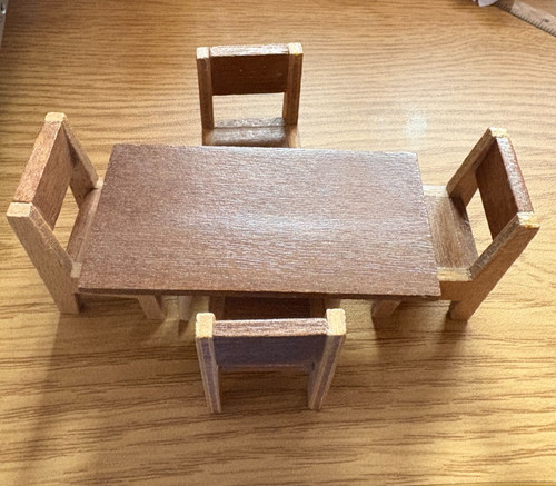 Doll house furniture vintage - doll,