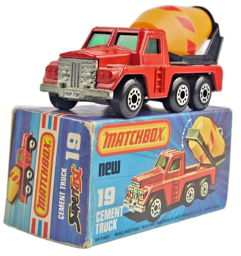 Matchbox superfast cement - matchbox, 19