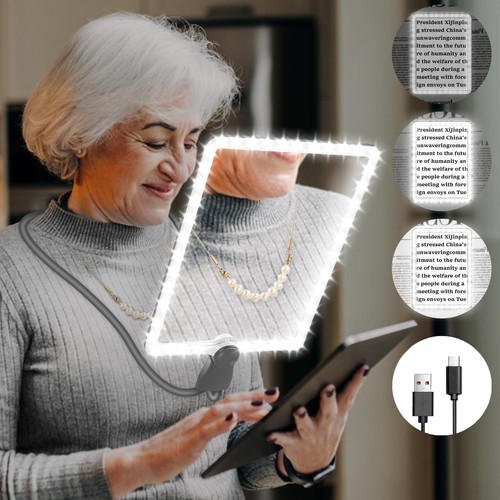 Page magnifying sheet large - page,