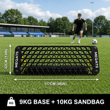 Meqats football rebounder - rebounder, xl
