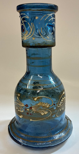 Vintage blue glass - glass, persian