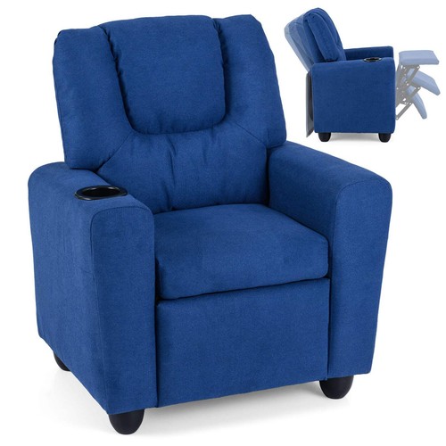Kids recliner with cup - recliner, holder