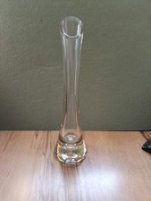 Clear Glass Handblown Vase