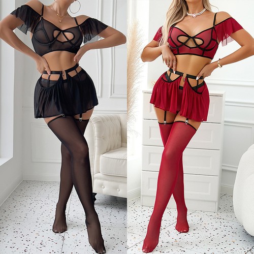 Sexy womens underwear mesh bra - underwear,