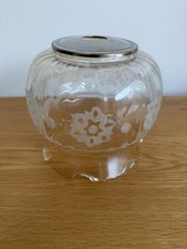 Vintage Smoked Amber Glass