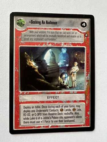 Star wars ccg jabba palace - star, jabba's